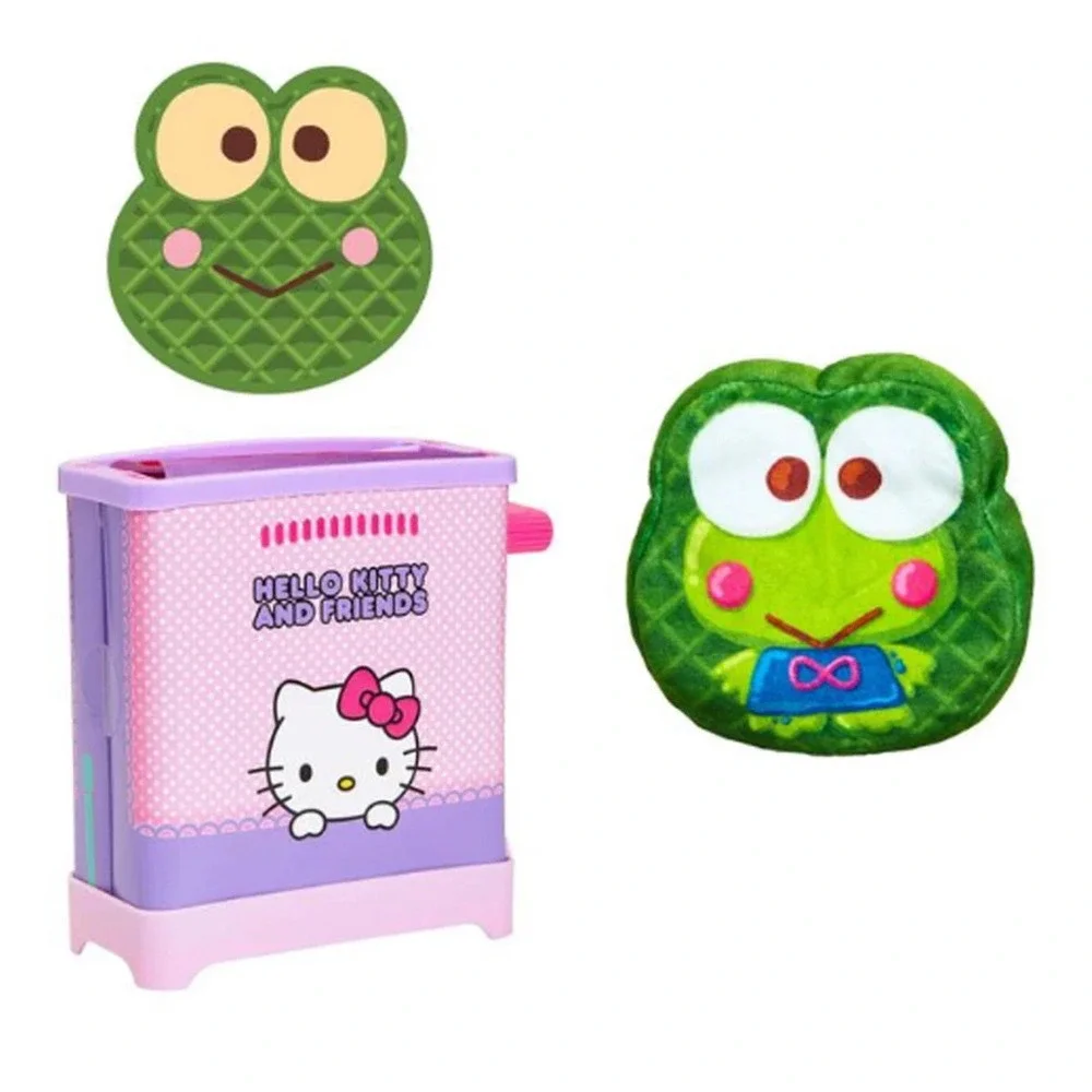Makery Toasty Treatz RARE Hello Kitty Keroppi Scented Plush HTF‎